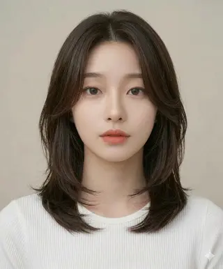 ミディアム ミディアムレイヤー 募集中/村上廉のヘアスタイル