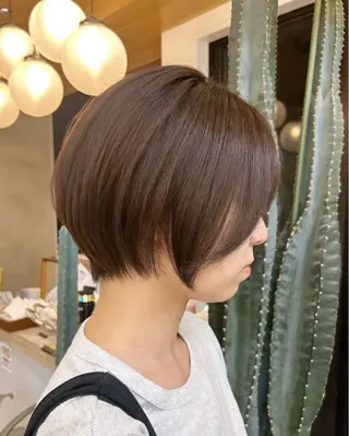 ショート 🩵縮毛矯正/ブリー チ/髪質改善/いつかのヘアスタイル