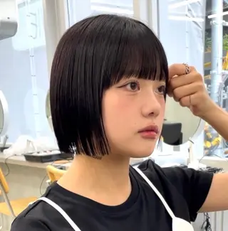ショート 👑ボブはお任せ ミヤノ👑のヘアスタイル