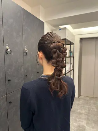 ヘアアレンジ 銀座/ヘアセット/ 島村美帆のヘアスタイル