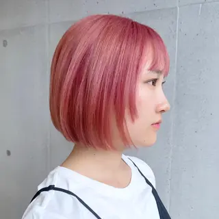 ショート カラー ☕️ベージュカラー 内藤光哉☕️のヘアスタイル