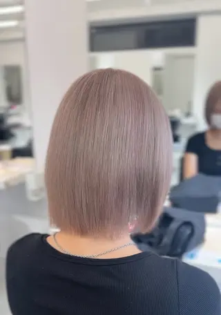 ショート カラー 後ろ姿まで盛れる艶髪 🫧渋谷Masakiのヘアスタイル