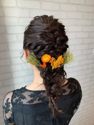 ヘアアレンジ 秋葉 万柚子のヘアスタイル