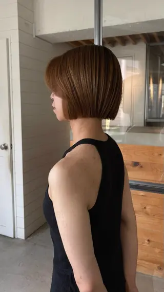 ショート キセキ/立川 /ラフ海外ガールのヘアスタイル