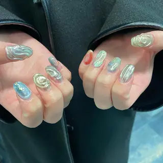 ネイル rui nail 🫧天神のネイルデザイン