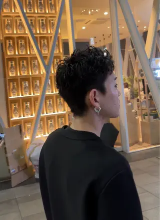 ショート メンズ 田邊 勇貴のヘアスタイル
