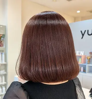 セミロング 深田 和瑛のヘアスタイル