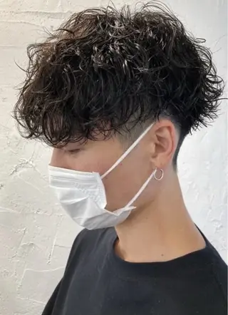 パーマ メンズ 🎀メンズパーマ☆ 艶カラー☆Syuriのヘアスタイル