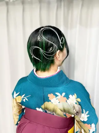 ショート 💎名古屋ヘアセット 早朝OK/ヘアメイクのその他イメージ