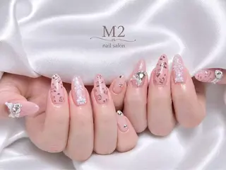 ネイル 長さだし専門店 M2 rikaのネイルデザイン