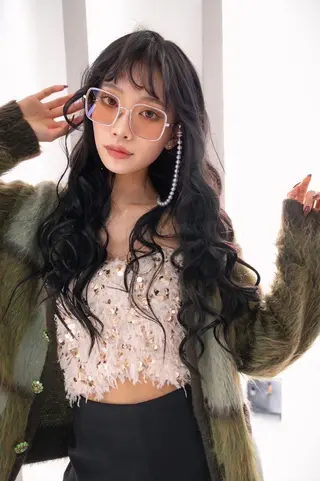 ロング パーマ ANGELICA JR和歌山店のヘアスタイル