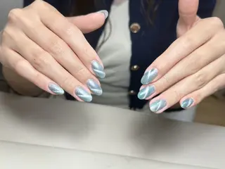 ショート 鄭 海平のネイルデザイン