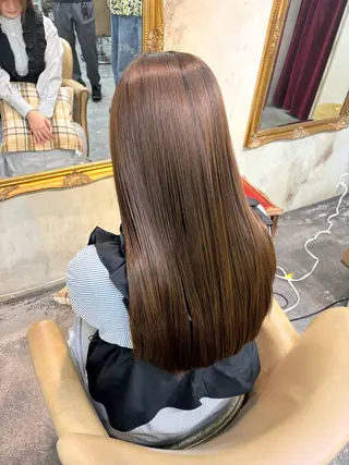 ロング 林 夢良🖤のヘアスタイル