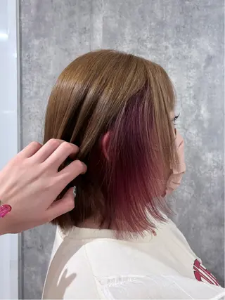 カラー alpha松戸 🍓武田さくら🦊のヘアスタイル