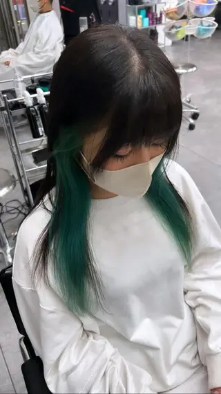 カラー パーマ支持率No.1 店長❤️🔥安成弾のヘアスタイル