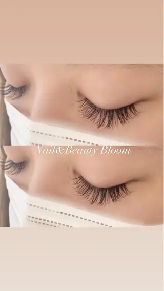 マツエク・マツパ Bloom .のマツエク・マツパデザイン