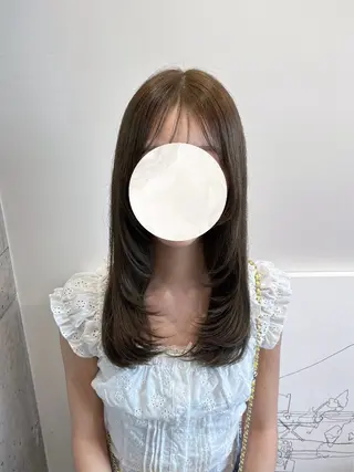 ロング カラー newi 天王寺 🪐airiのヘアスタイル