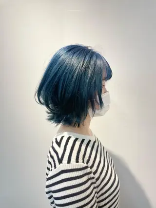 ミディアム MATISSE藤崎 渕上 ジュビアイのヘアスタイル