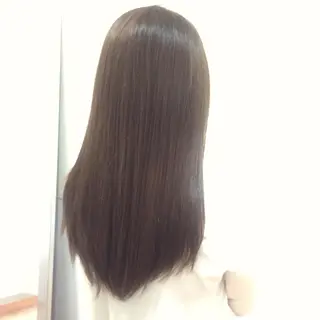 セミロング ロング カラー 大平 美沙のヘアスタイル
