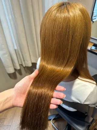 セミロング Rena/韓国 /ワンホンヘアのヘアスタイル