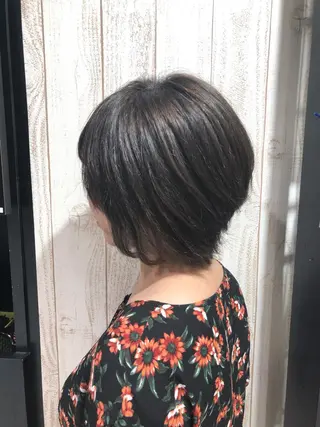 ショート カラー 中野 竜介のヘアスタイル
