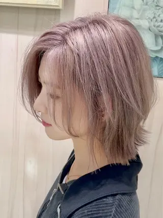 ミディアム 坂 直樹のヘアスタイル