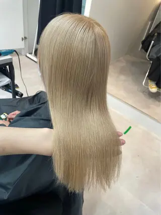 ロング カラー 🩵レイヤー✖︎ 髪質改善🩵リョウヤのヘアスタイル