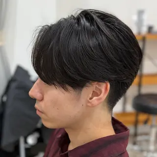 ショート パーマ メンズ 🌊毛流れ特化/ 波巻き/翔平🌊のヘアスタイル