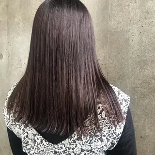 セミロング もりたみかこ 美容師お休み中のヘアスタイル