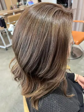 セミロング 🌷ショートレイヤー ヘッドスパ🌷鈴木のヘアスタイル