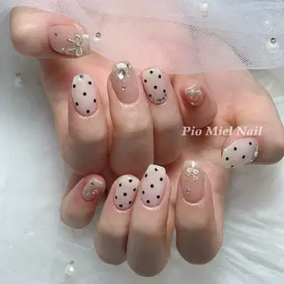 ネイル HANA 長さだしのネイルデザイン