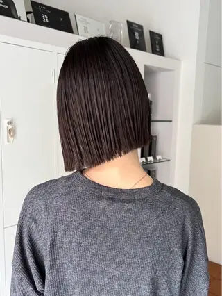 ショート 艶カラー/高円寺 MIHOのヘアスタイル
