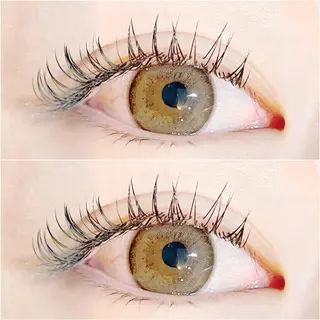 マツエク・マツパ ai__lash__ artistのマツエク・マツパデザイン