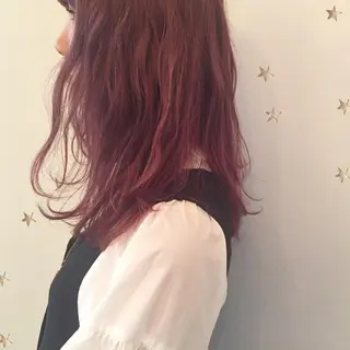 セミロング 市川 千夏のヘアスタイル