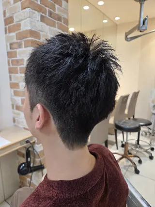 ショート メンズパーマ/カラー /カット/樋口捷🔥のヘアスタイル