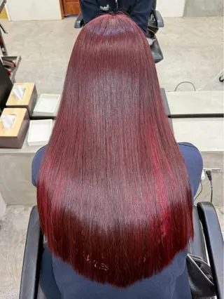 ロング カラーモデル募集 🤍momoha🤍のヘアスタイル