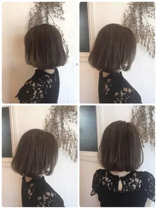 ミディアム カラー パーマ ヘアアレンジ メンズ ネイル 豊橋美容院 ソンリエのヘアスタイル