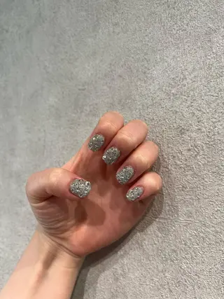 ネイル なぽ ❤︎長さだし / 韓国nailのネイルデザイン