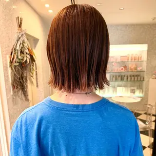 ショート カラー ✨ボブ✨顔矢場町/ 栄/パーマ/ないとのヘアスタイル
