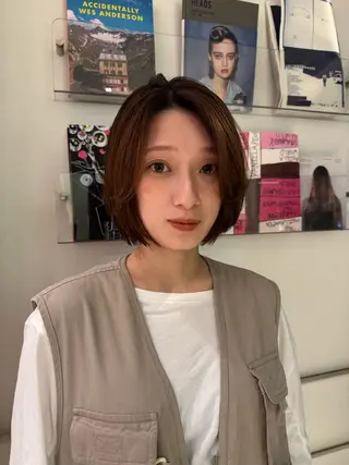 ショート kai🐇透明感 カラー/レイヤーのヘアスタイル