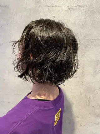 パーマ 山本(末田) 崇子のヘアスタイル