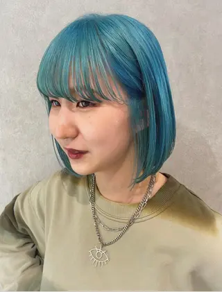 ショート カラー ヘアアレンジ ヘアセット🎀パーマ Tsubasaのヘアスタイル