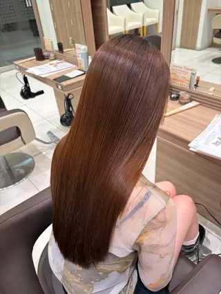 ロング 🐈‍⬛SARA🎀 縮毛矯正のヘアスタイル