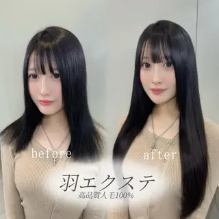 ロング 🦋レイヤー特化/ 羽エク/ナツミ🦋のヘアスタイル