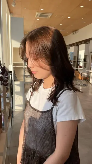ミディアム カラー DIVA DIVO Arbor キズナのヘアスタイル