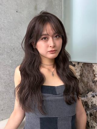 ロング 大宮🤍縮毛矯正 レイヤー🪽なるのヘアスタイル