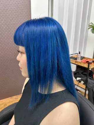 ロング カラー Aoba 🫧艶ハイトーン🫧のヘアスタイル