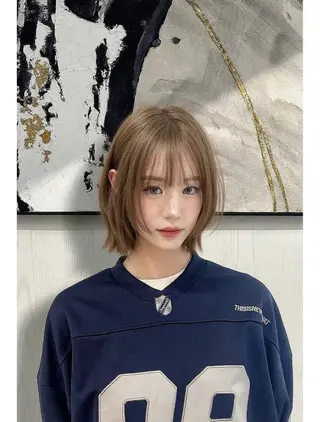 ミディアム 高橋 竜也のヘアスタイル