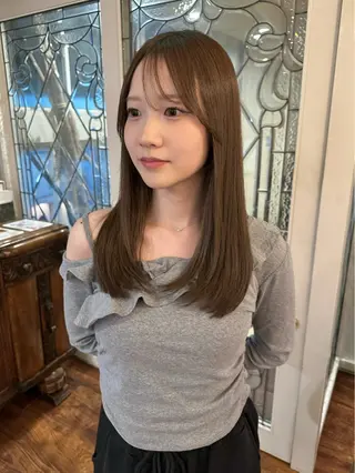 ロング カラー 四日市/レイヤー /似合わせカットのヘアスタイル