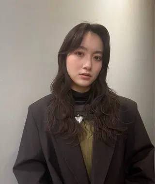 セミロング カラー "Daisy" Rio /大名・天神のヘアスタイル